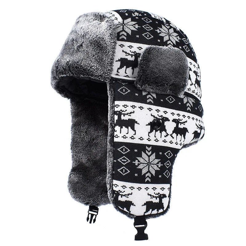 Christmas Winter Trapper Bomber Hat