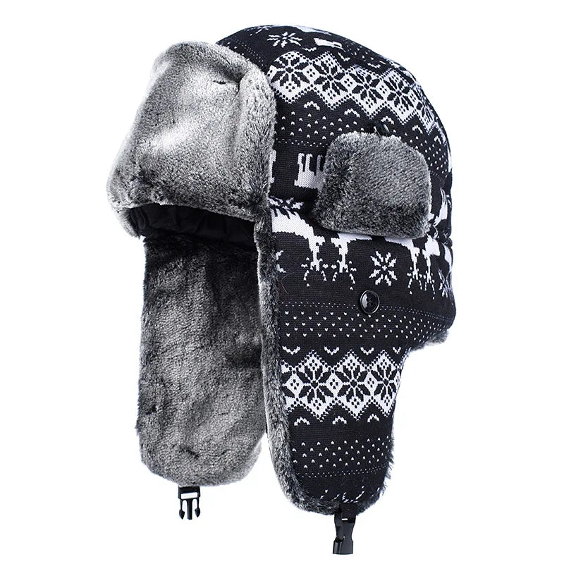 Christmas Winter Trapper Bomber Hat