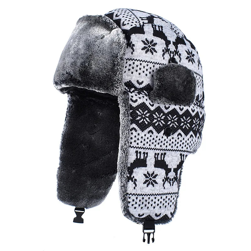 Christmas Winter Trapper Bomber Hat