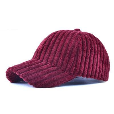 Chunky Corduroy Baseball Cap