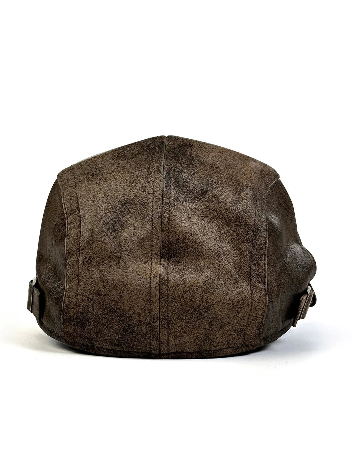 Clapton Retro Distressed Suede Duckbill Flat Cap