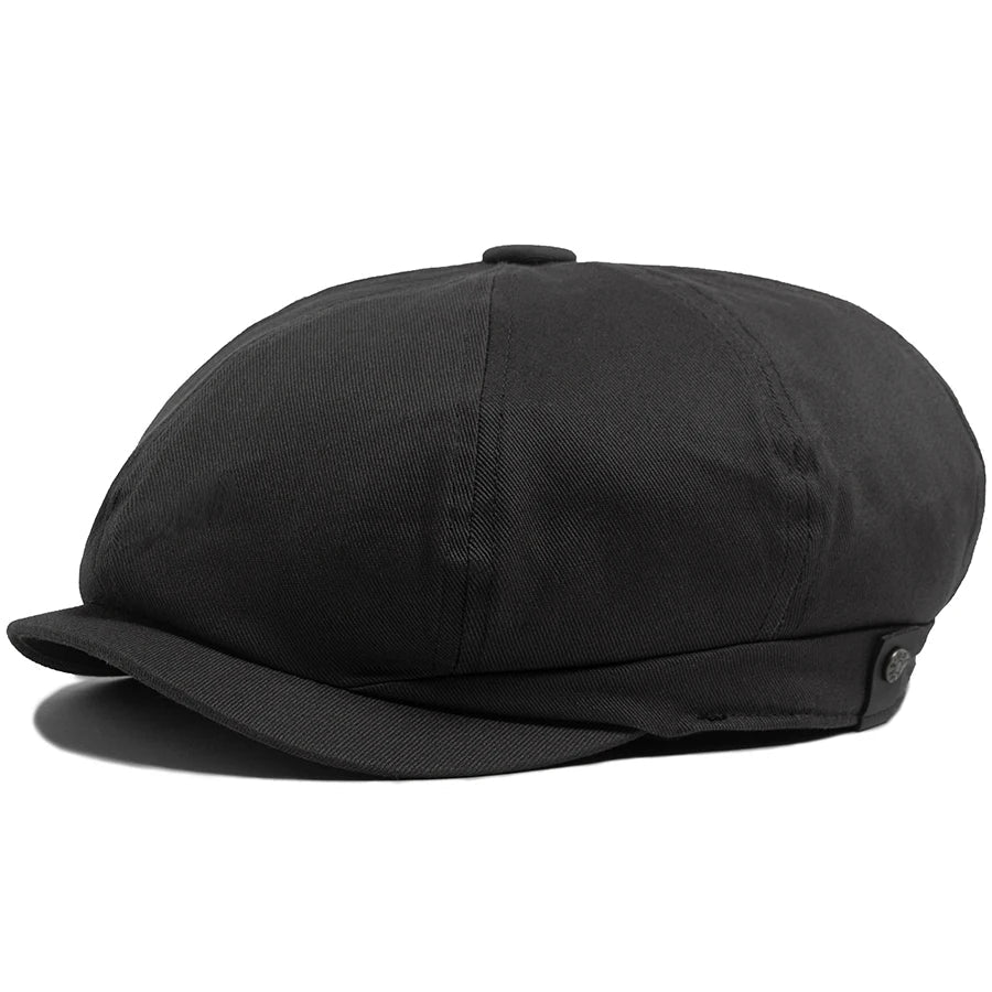 Clarke Vintage Cotton Newsboy Cap