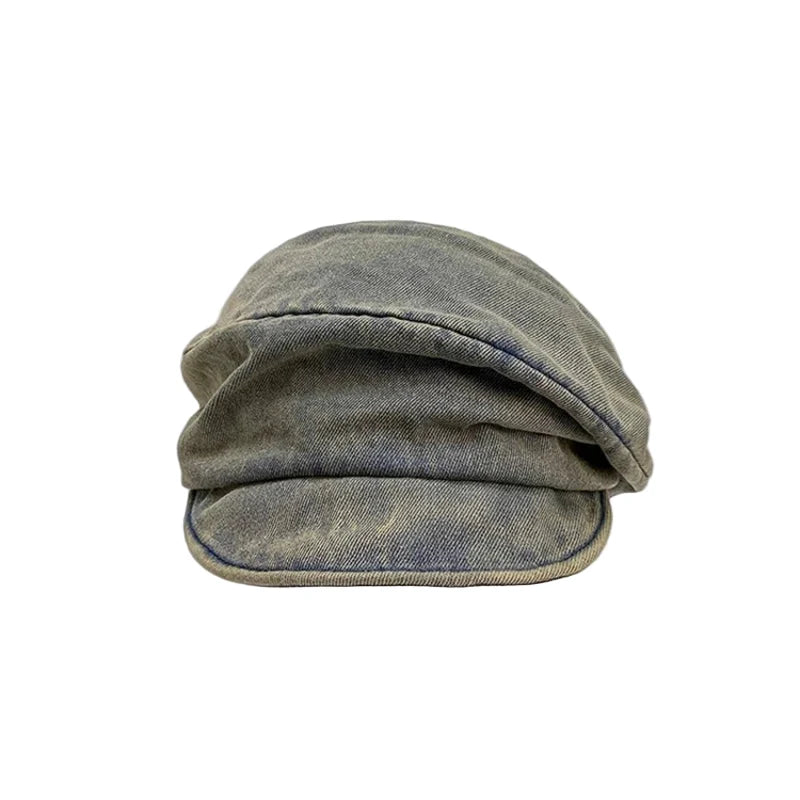 Claudette Vintage Denim Cap
