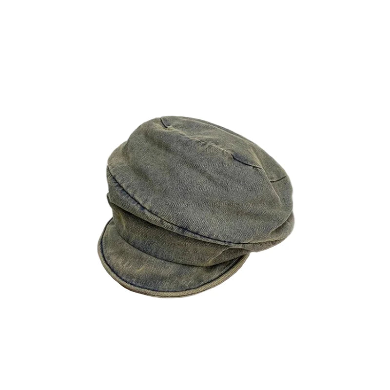 Claudette Vintage Denim Cap