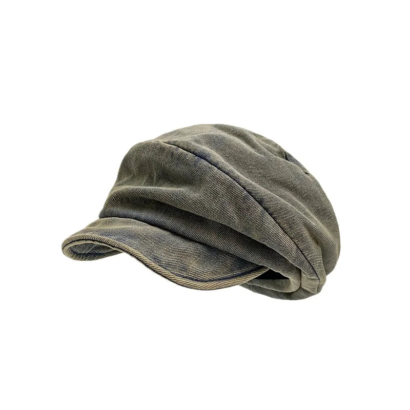 Claudette Vintage Denim Cap