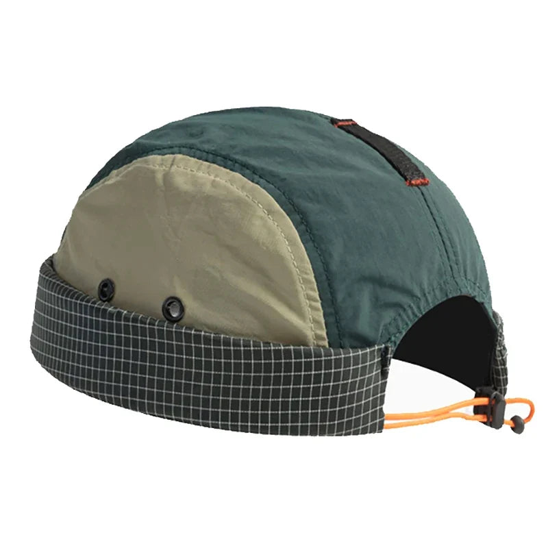 Clifton Patchwork Waterproof Docker Cap