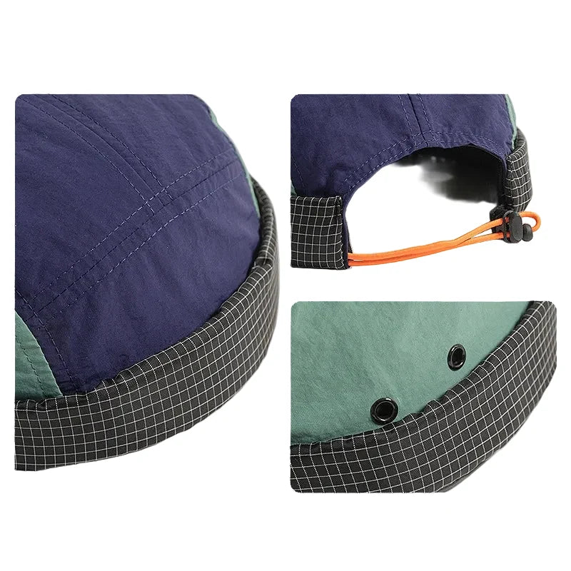 Clifton Patchwork Waterproof Docker Cap