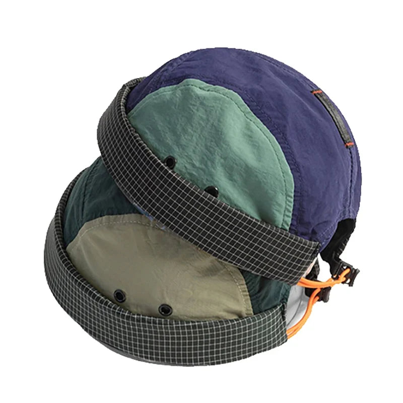 Clifton Patchwork Waterproof Docker Cap