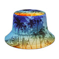 Coconut Trees Beach Reversible Bucket Hat