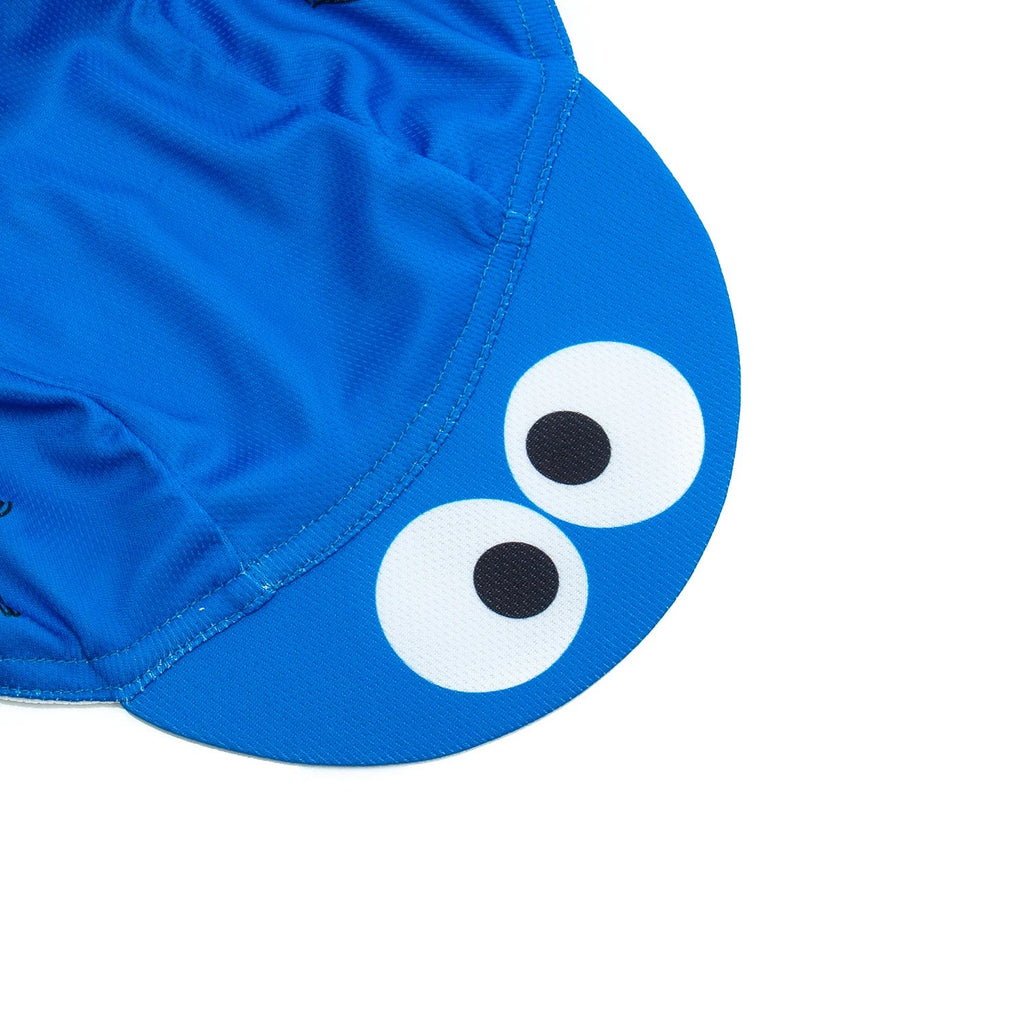 Cookie Monster Blue Cycling Cap