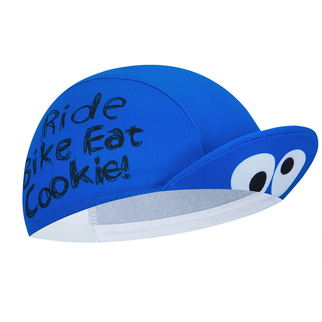 Cookie Monster Blue Cycling Cap