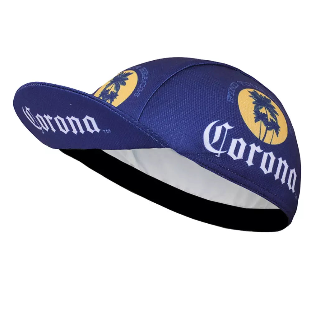 Corona Blue Cycling Cap