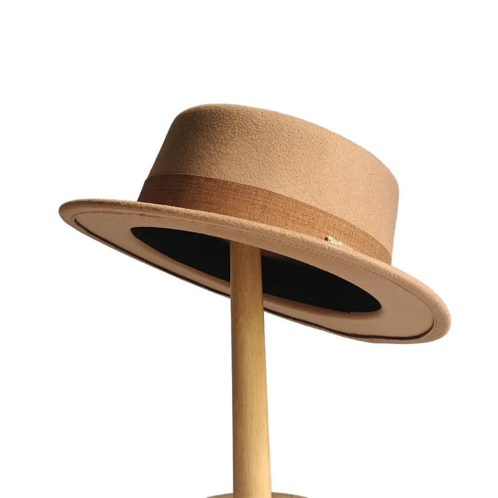 Costello Cotton Fedora Porkpie Hat