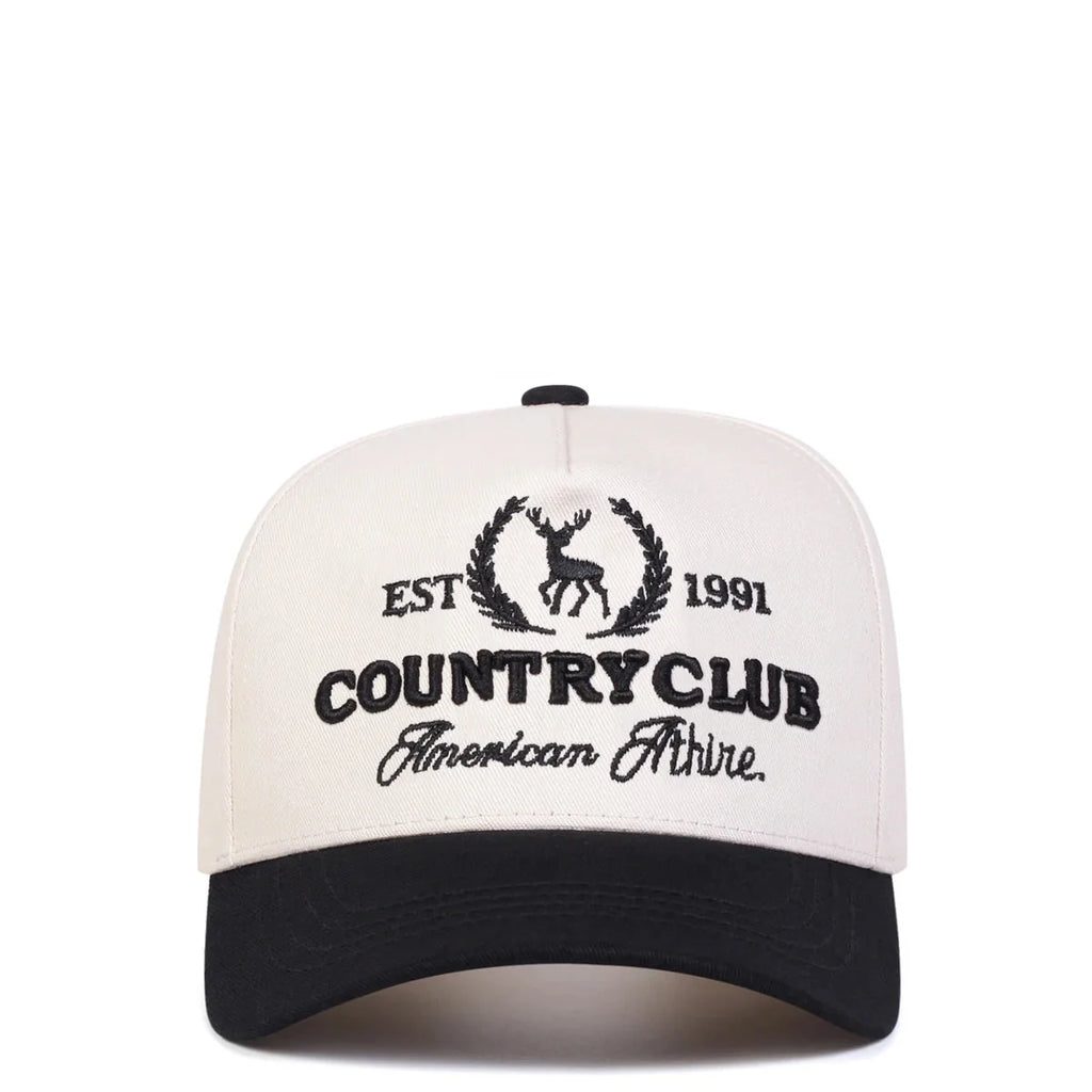Country Club American Athire 1991 Beige Baseball Cap