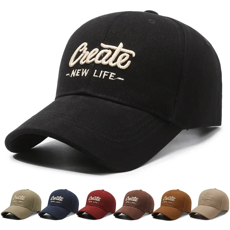 Create New Life Retro Baseball Cap