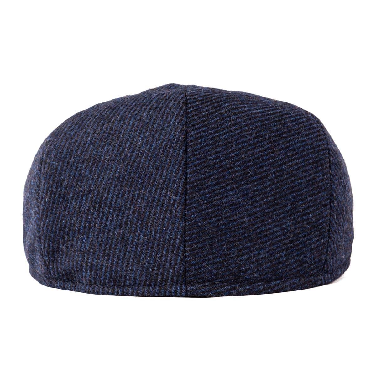 Croix Herringbone Wool Flat Cap
