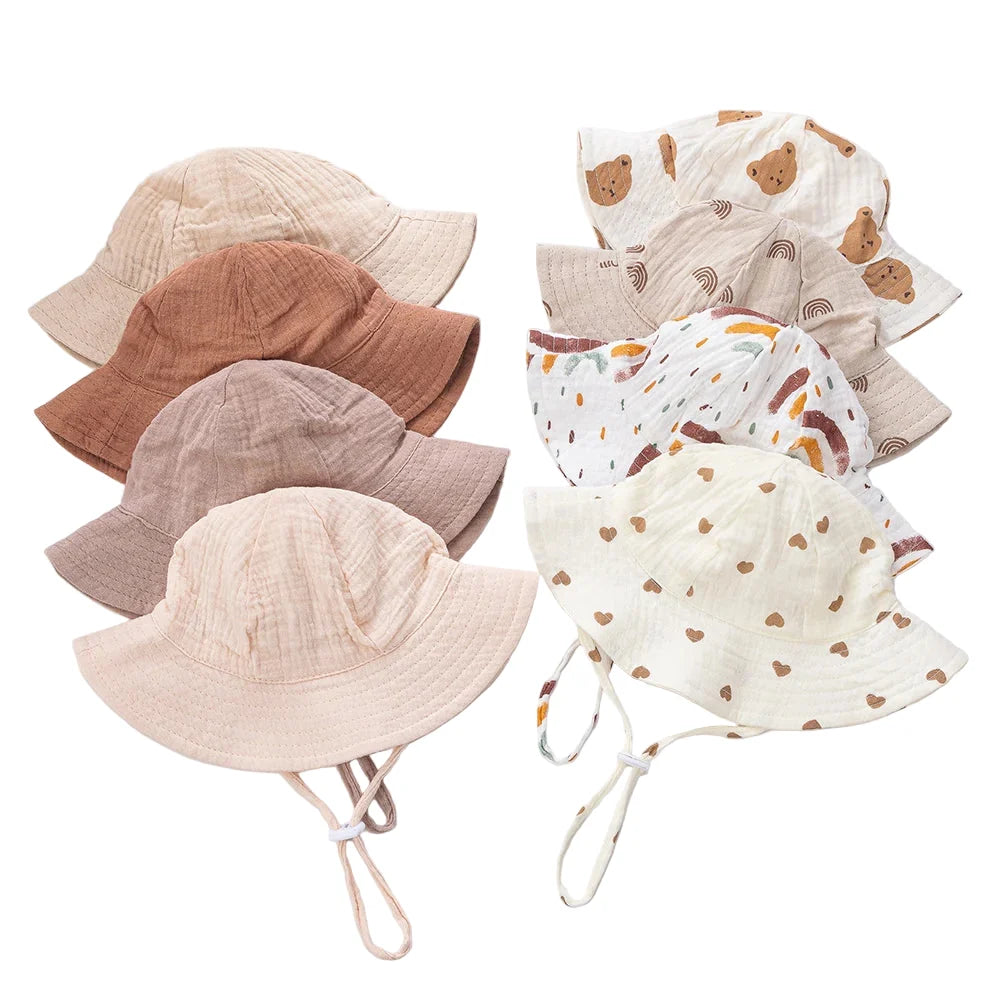Cute Kids Summer Beach Bucket Hat