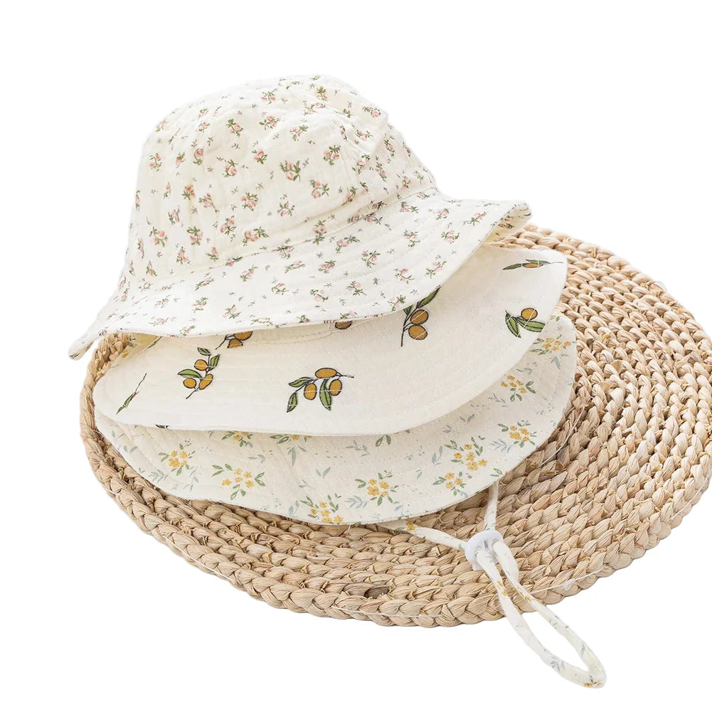 Cute Kids Summer Beach Bucket Hat