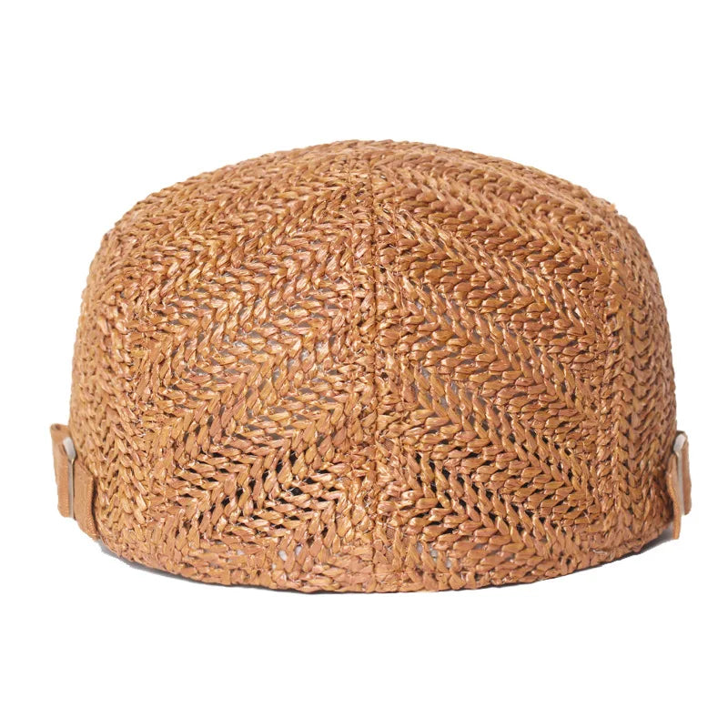 Da Souza Summer Straw Flat Cap