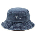 Dachshund Washed Cotton Fisherman Bucket Hat