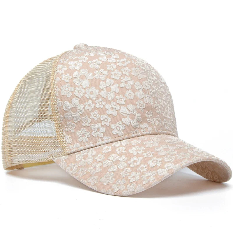 Daisies Summer Trucker Cap