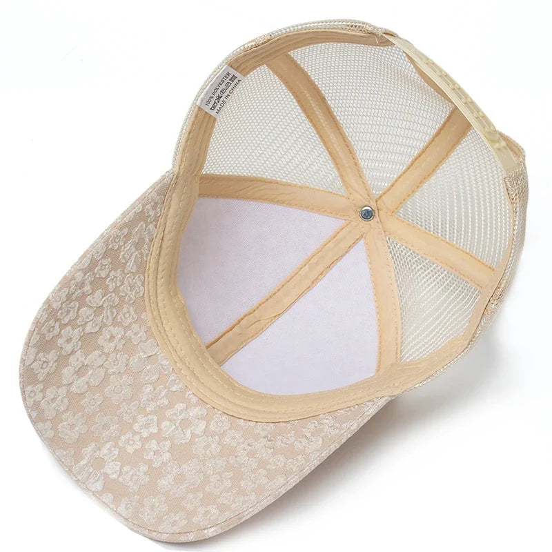 Daisies Summer Trucker Cap