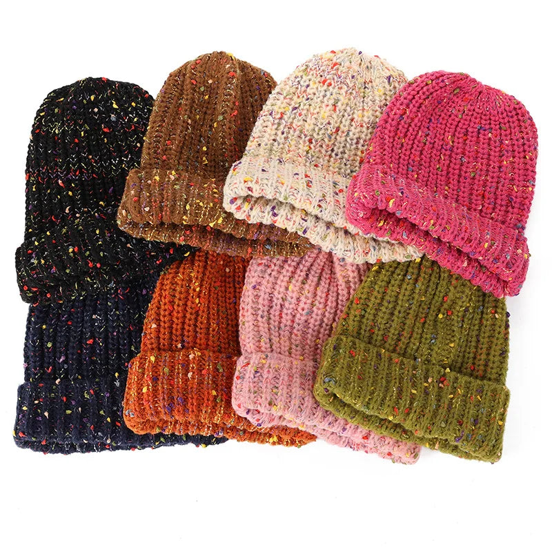 Dakota Winter Flecked Knitted Beanie