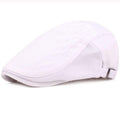 Dale Vintage Striped Flat Cap
