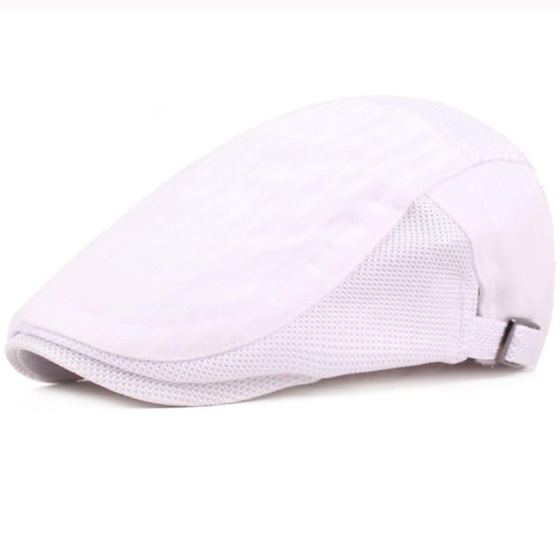 Dale Vintage Striped Flat Cap