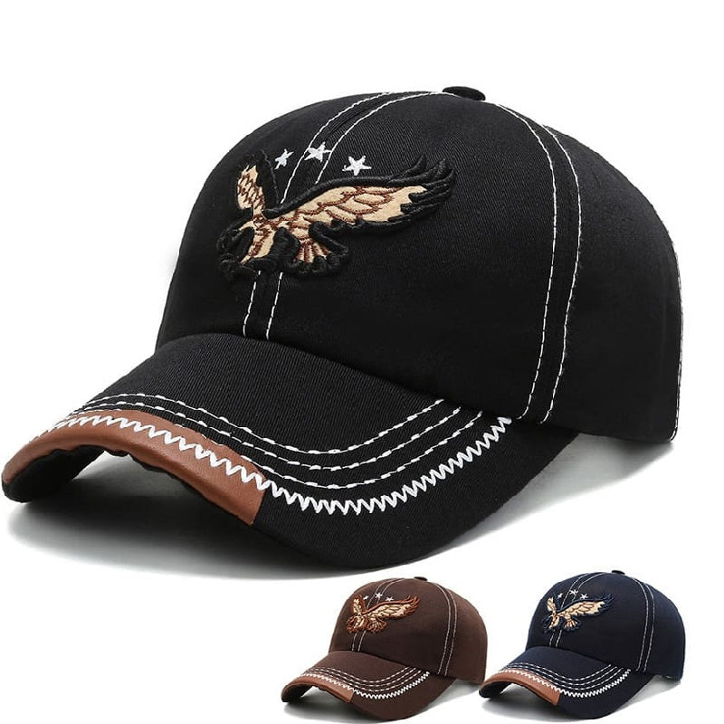 Dallas Embroidered Eagle Baseball Cap