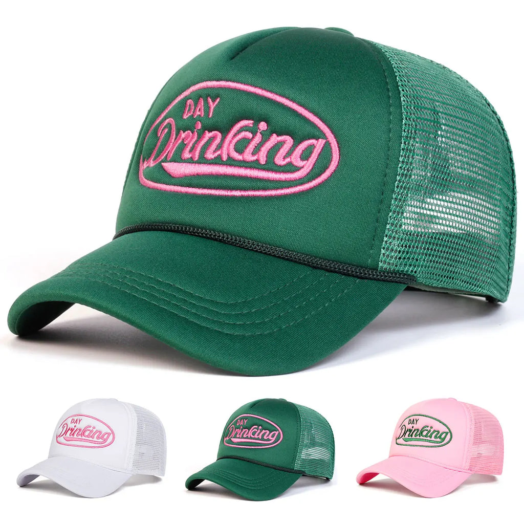 Day Drinking Baseball Trucker Cap