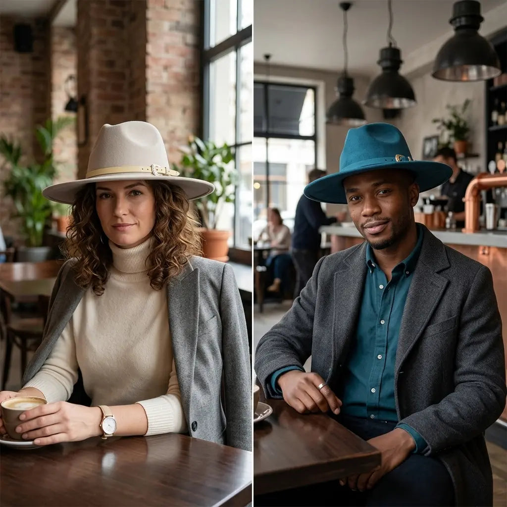 Delaware Suede Fedora Hat