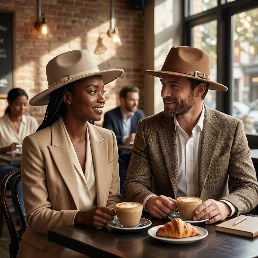 Delaware Suede Fedora Hat