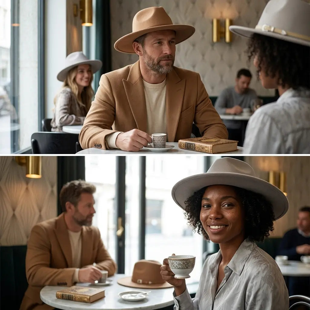Delaware Suede Fedora Hat