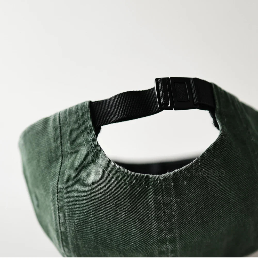 Detroit Washed Cotton 5-Panels Cap