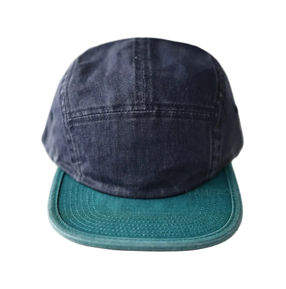 Detroit Washed Cotton 5-Panels Cap