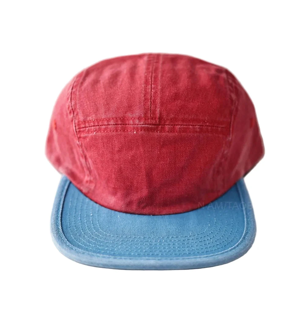 Detroit Washed Cotton 5-Panels Cap