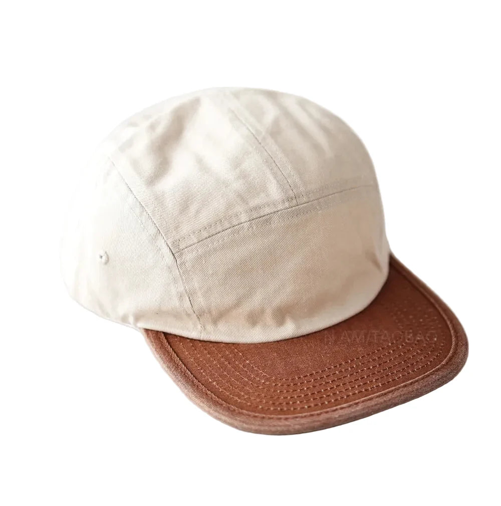 Detroit Washed Cotton 5-Panels Cap