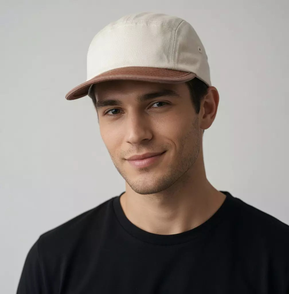 Detroit Washed Cotton 5-Panels Cap