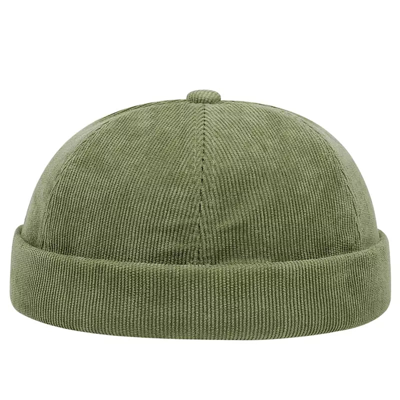 Detroit Classic Corduroy Docker Cap