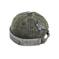 Devifon Distressed Washed Cotton Docker Cap