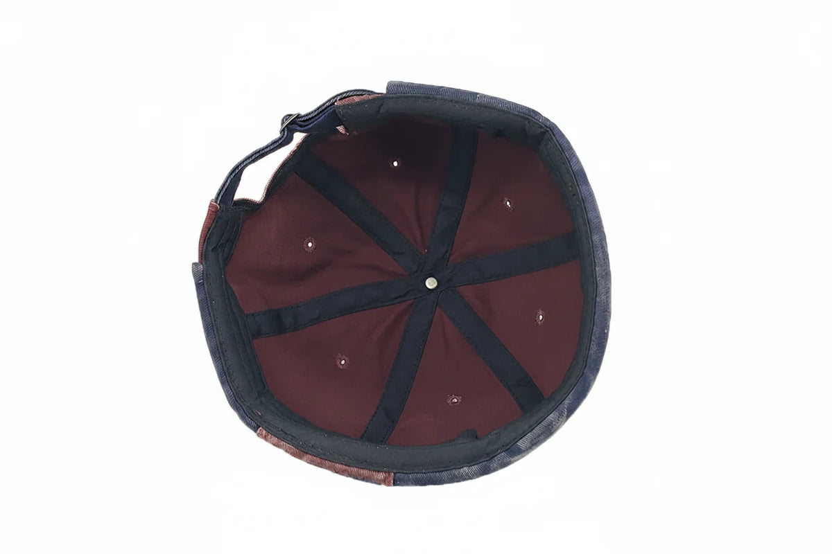 Devifon Distressed Washed Cotton Docker Cap