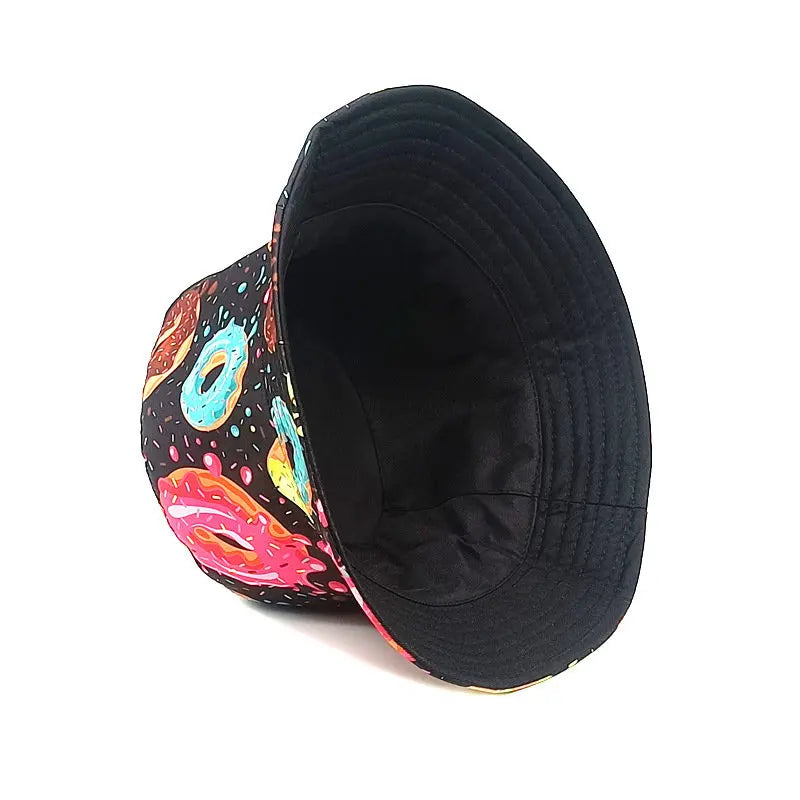 Donuts Print Reversible Bucket