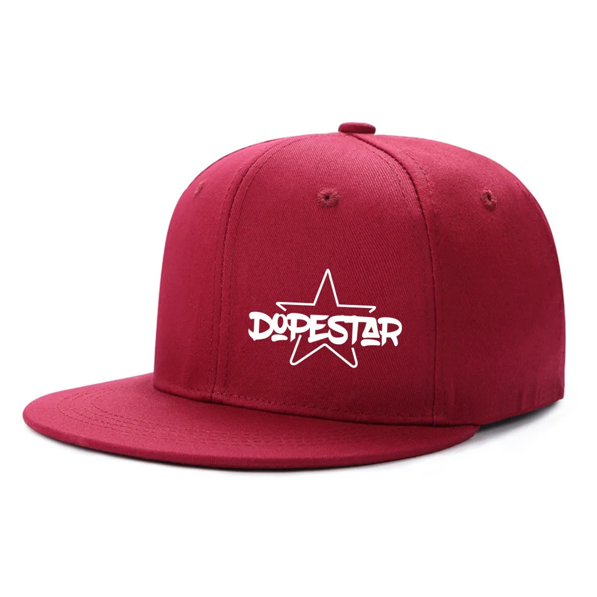 Dopestar Plain Cotton Snapback Cap