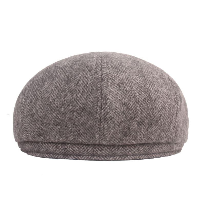Dover Herringbone Earflaps Newsboy Cap