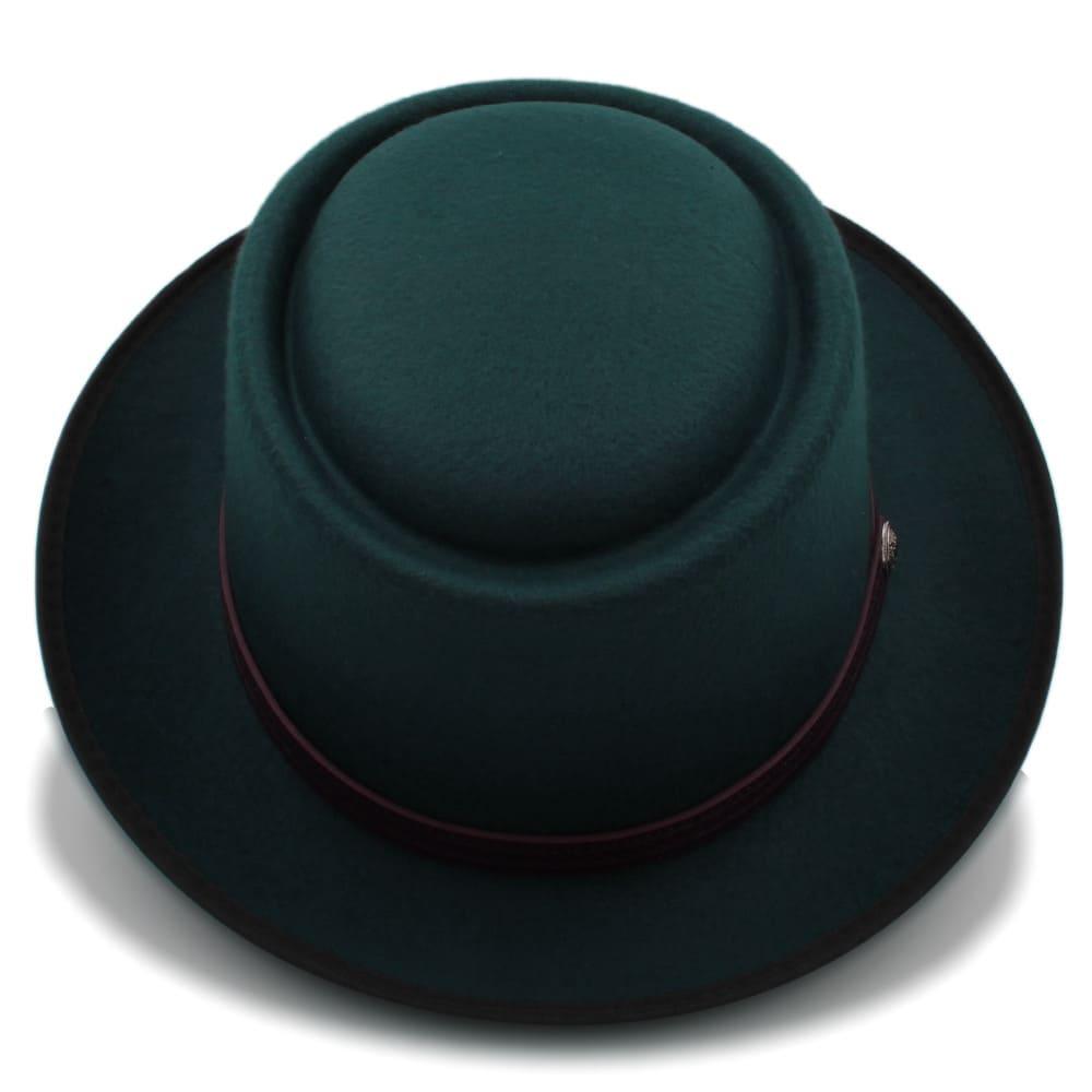 Doyle Plain Wool Porkpie Hat