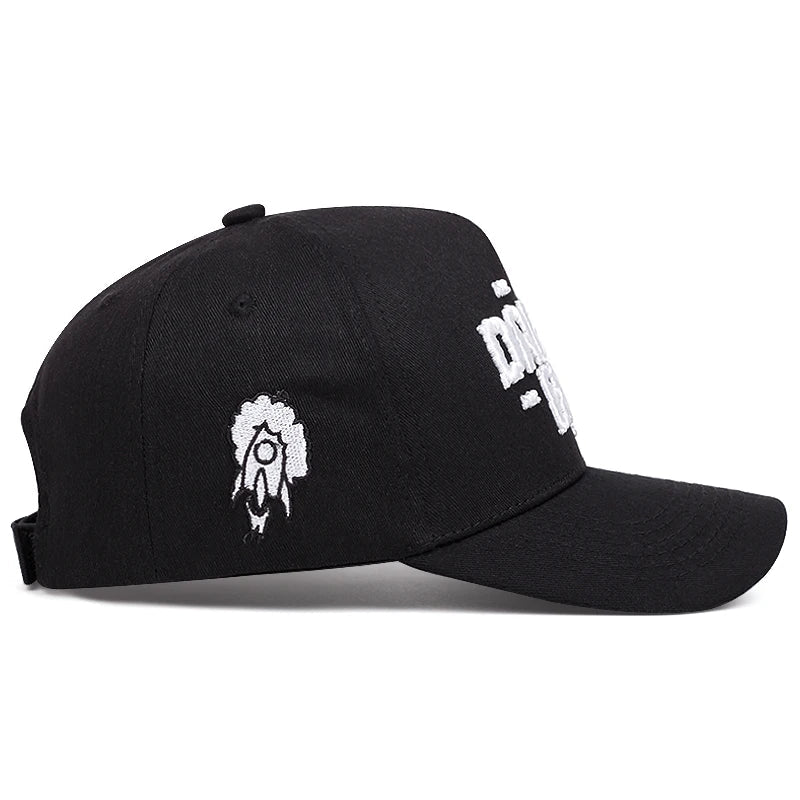 Dream Big Adjustable Black Baseball Cap