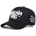 Dream Big Adjustable Black Baseball Cap