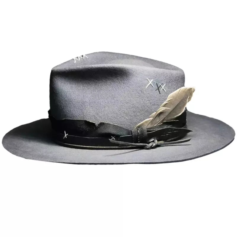 Duadet Feathers Trilby Hat