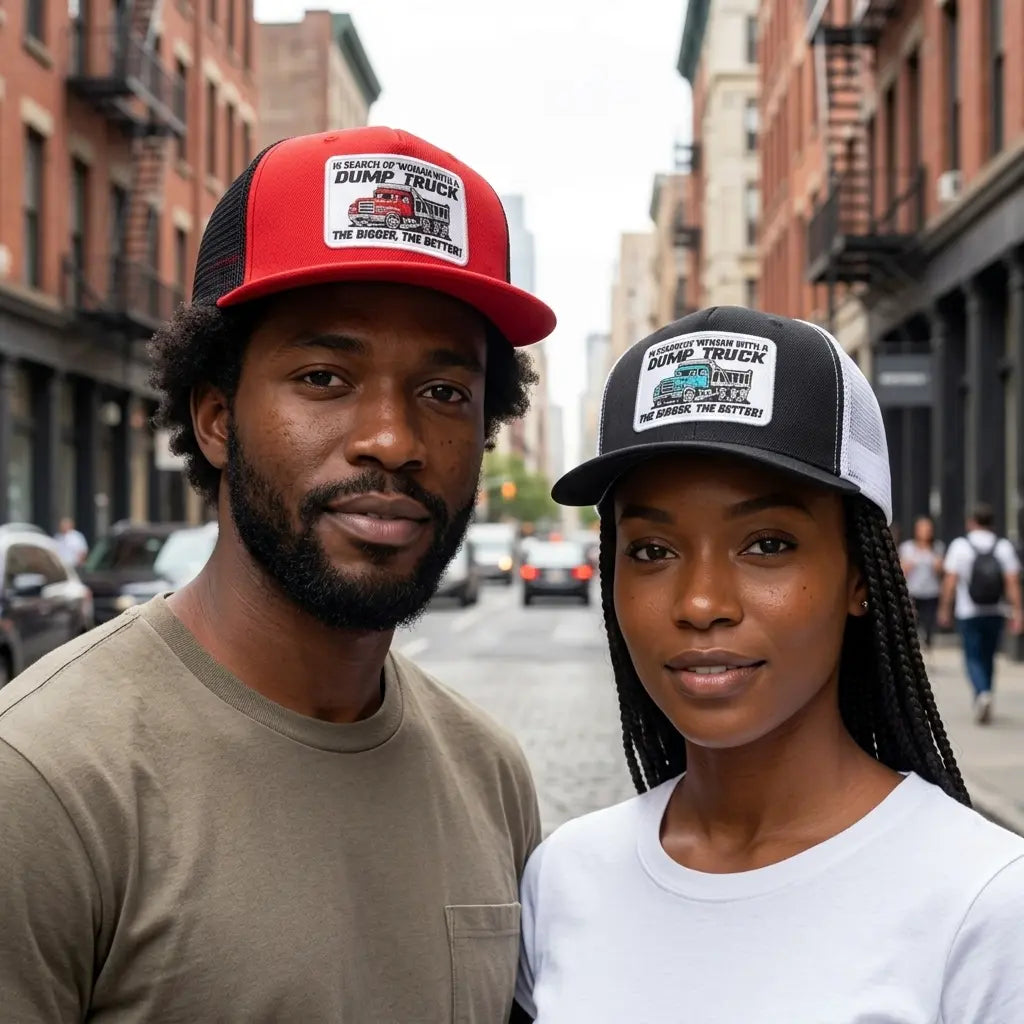 Dump Truck Trucker Snapback Cap
